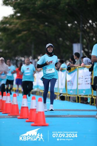 Race photo from KBP City Run 2024