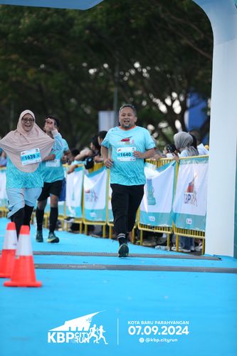 Race photo from KBP City Run 2024