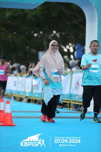Race photo from KBP City Run 2024