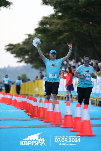 Race photo from KBP City Run 2024