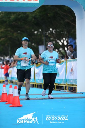 Race photo from KBP City Run 2024