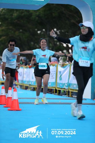 Race photo from KBP City Run 2024