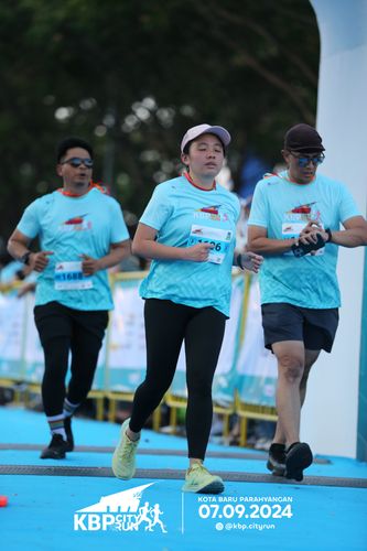 Race photo from KBP City Run 2024