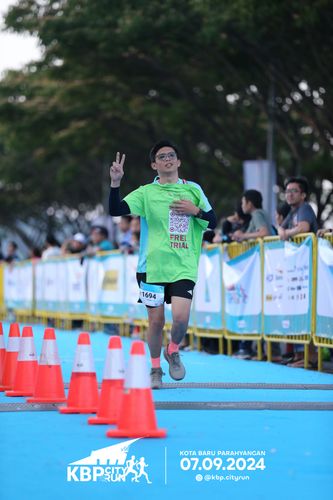 Race photo from KBP City Run 2024