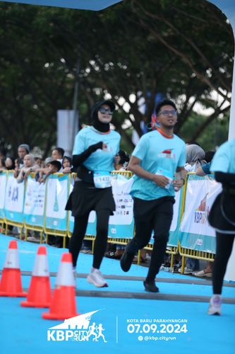 Race photo from KBP City Run 2024