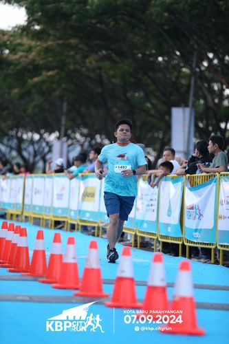 Race photo from KBP City Run 2024