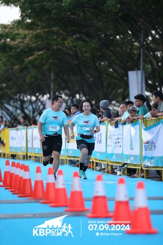 Race photo from KBP City Run 2024