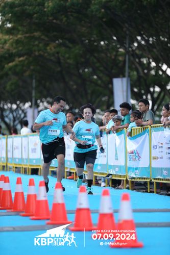 Race photo from KBP City Run 2024