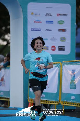 Race photo from KBP City Run 2024