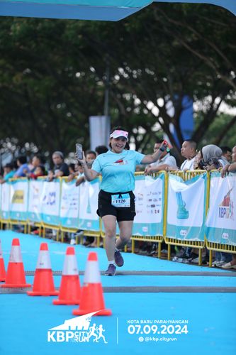 Race photo from KBP City Run 2024