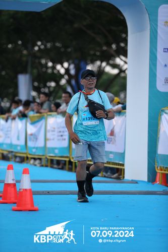 Race photo from KBP City Run 2024