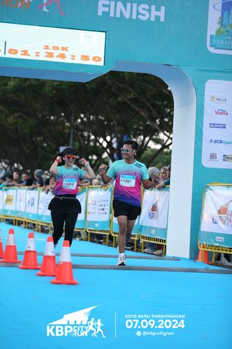 Race photo from KBP City Run 2024