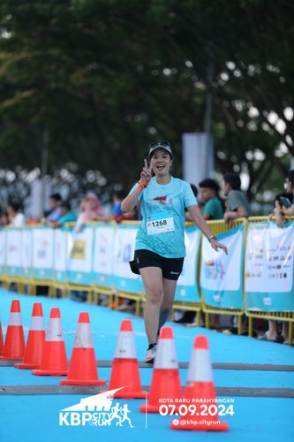 Race photo from KBP City Run 2024