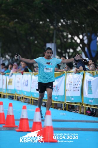 Race photo from KBP City Run 2024