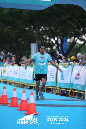 Race photo from KBP City Run 2024