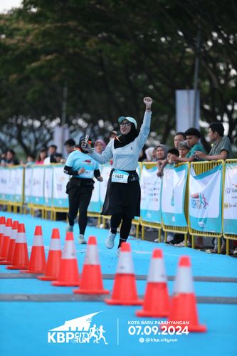 Race photo from KBP City Run 2024