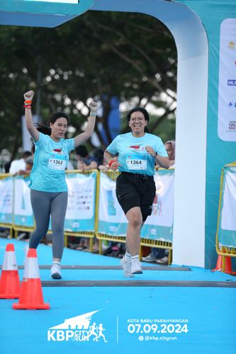 Race photo from KBP City Run 2024