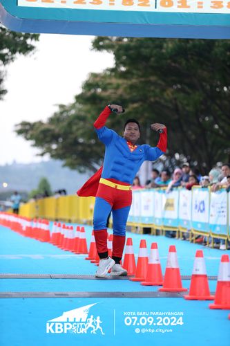 Race photo from KBP City Run 2024