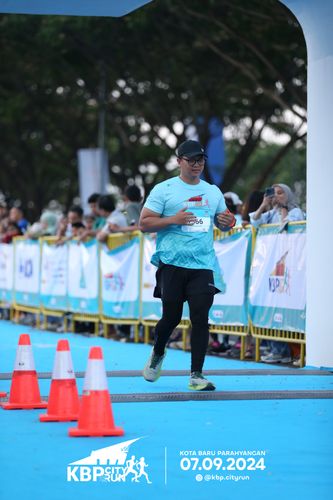 Race photo from KBP City Run 2024