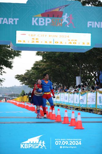 Race photo from KBP City Run 2024
