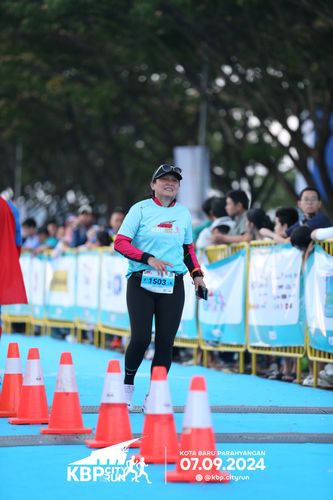 Race photo from KBP City Run 2024