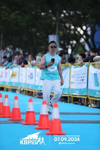 Race photo from KBP City Run 2024