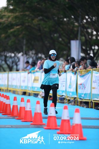 Race photo from KBP City Run 2024