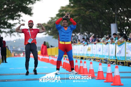 Race photo from KBP City Run 2024