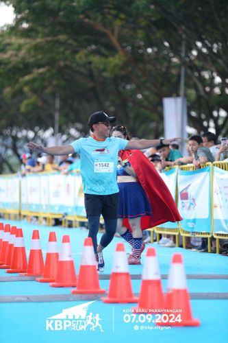 Race photo from KBP City Run 2024