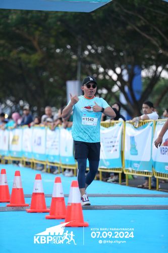 Race photo from KBP City Run 2024