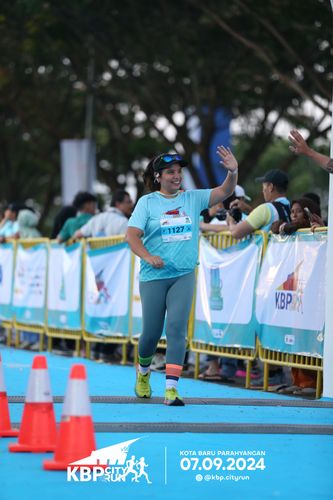 Race photo from KBP City Run 2024