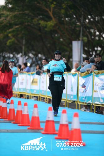 Race photo from KBP City Run 2024