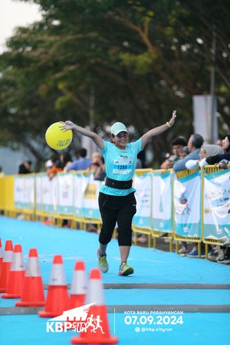 Race photo from KBP City Run 2024