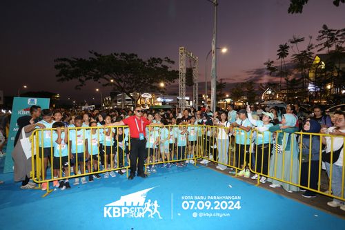 Race photo from KBP City Run 2024