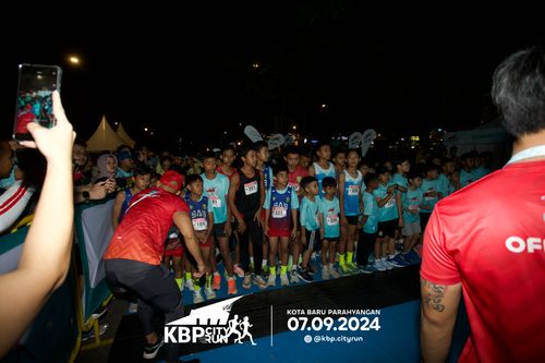 Race photo from KBP City Run 2024