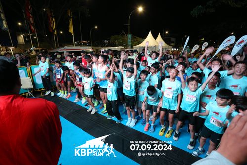 Race photo from KBP City Run 2024