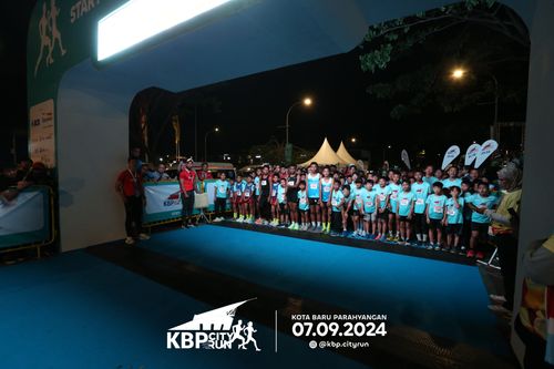 Race photo from KBP City Run 2024
