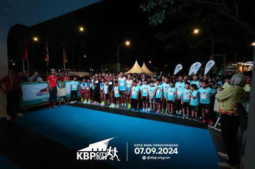 Race photo from KBP City Run 2024