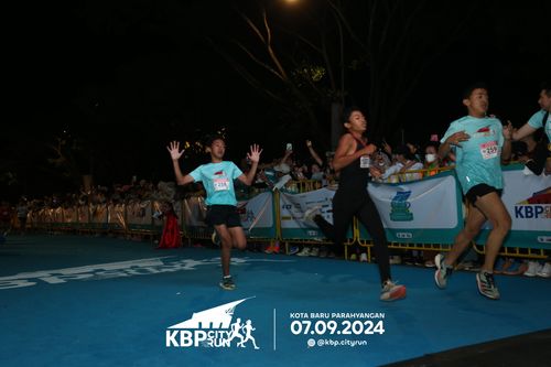 Race photo from KBP City Run 2024