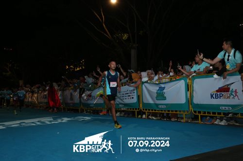 Race photo from KBP City Run 2024