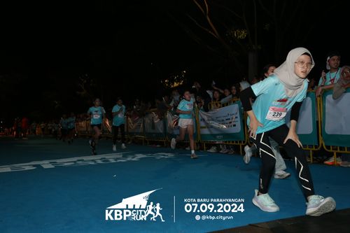 Race photo from KBP City Run 2024
