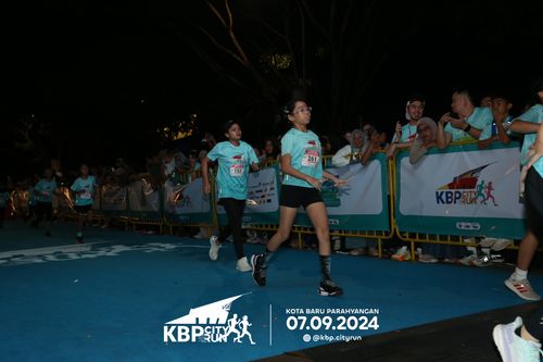 Race photo from KBP City Run 2024