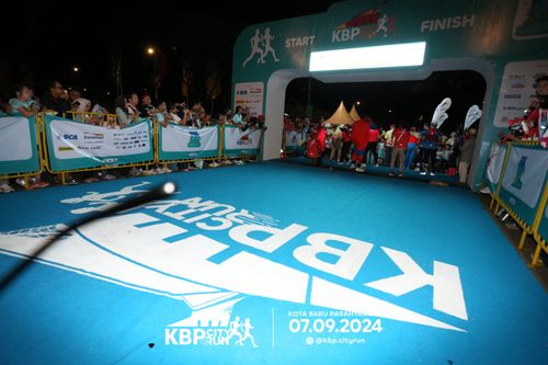 Race photo from KBP City Run 2024