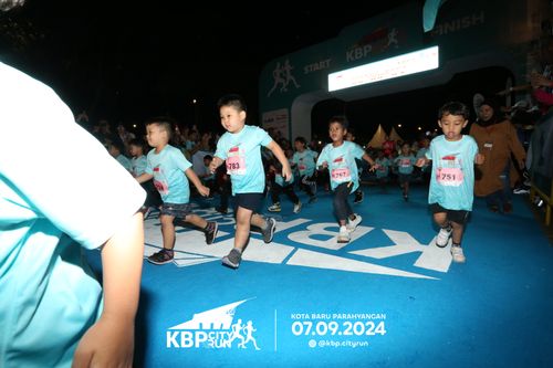 Race photo from KBP City Run 2024