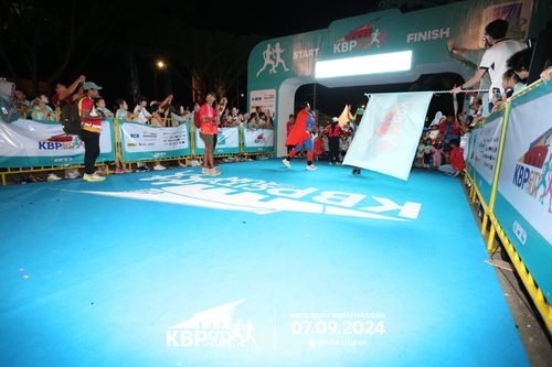 Race photo from KBP City Run 2024