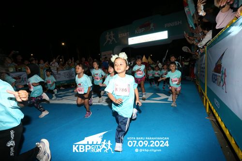 Race photo from KBP City Run 2024