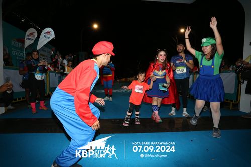 Race photo from KBP City Run 2024
