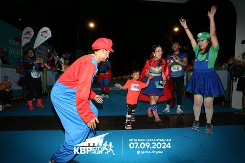 Race photo from KBP City Run 2024