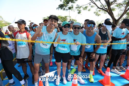 Race photo from KBP City Run 2024