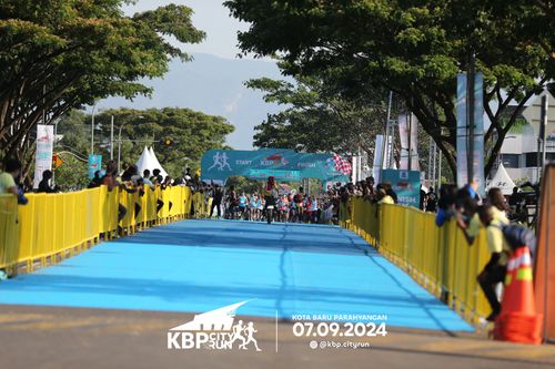 Race photo from KBP City Run 2024